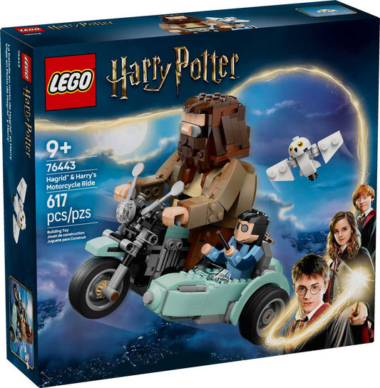 LEGO 76443 - LEGO HARRY POTTER - Hagrid™ & Harry's Motorcycle Ride