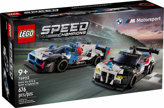LEGO 76922 - LEGO SPEED - BMW M4 GT3 & BMW M Hybrid V8 Race Cars