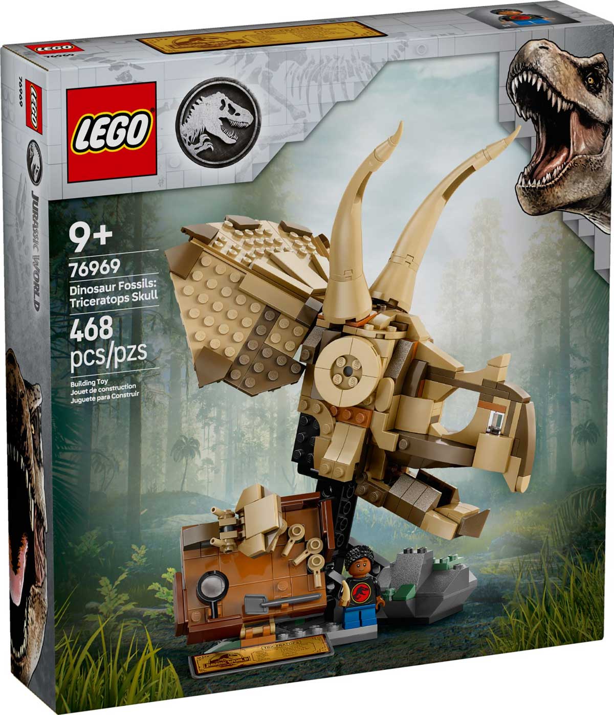 LEGO 76969 - LEGO JURASSIC WORLD - Dinosaur Fossils: Triceratops