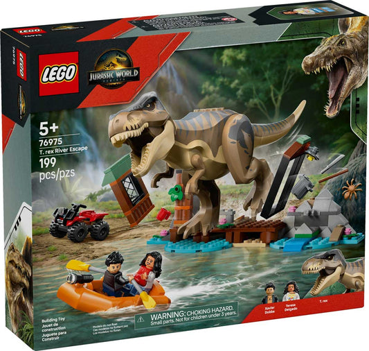 LEGO 76975 - LEGO JURASSIC WORLD - T. rex River Escape