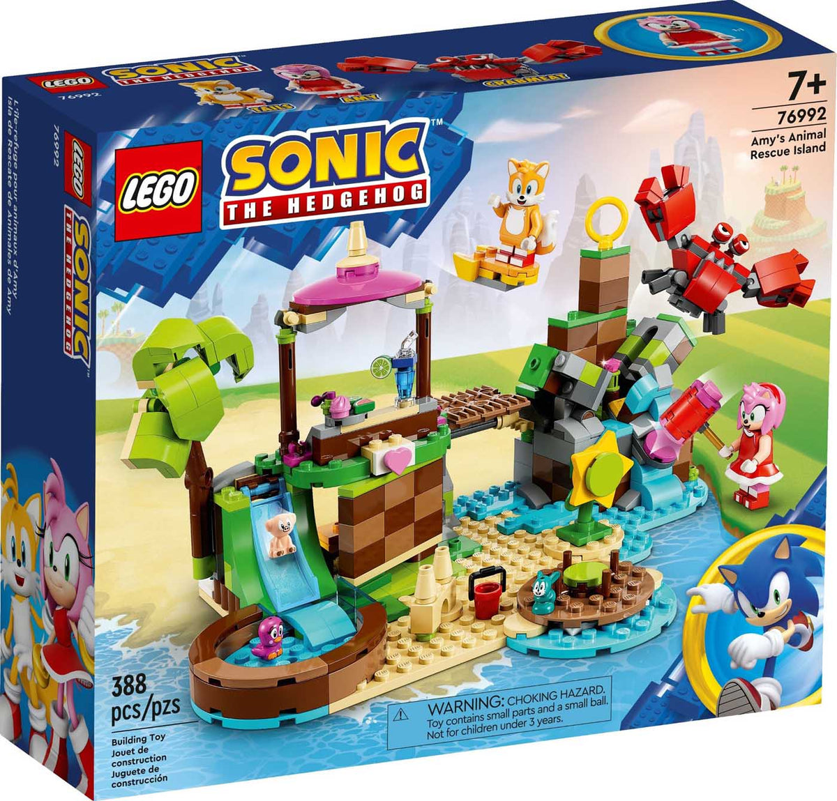 LEGO 76992 - LEGO SONIC THE HEDGEHOG - Amy's Animal Rescue Island