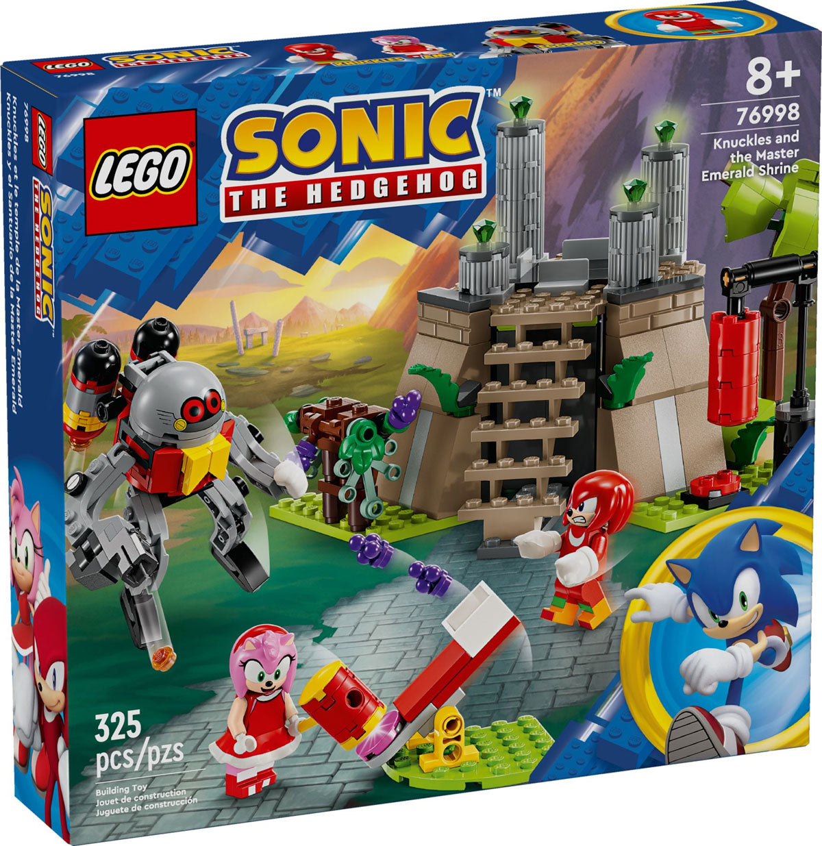LEGO 76998 - LEGO SONIC THE HEDGEHOG - Knuckles and the Master Emerald Shrine