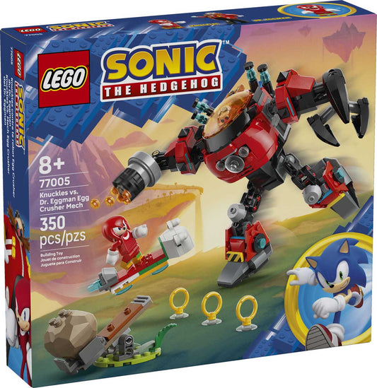 LEGO 77005 - LEGO SONIC THE HEDGEHOG - Knuckles vs. Dr. Eggman Egg Crusher Mech