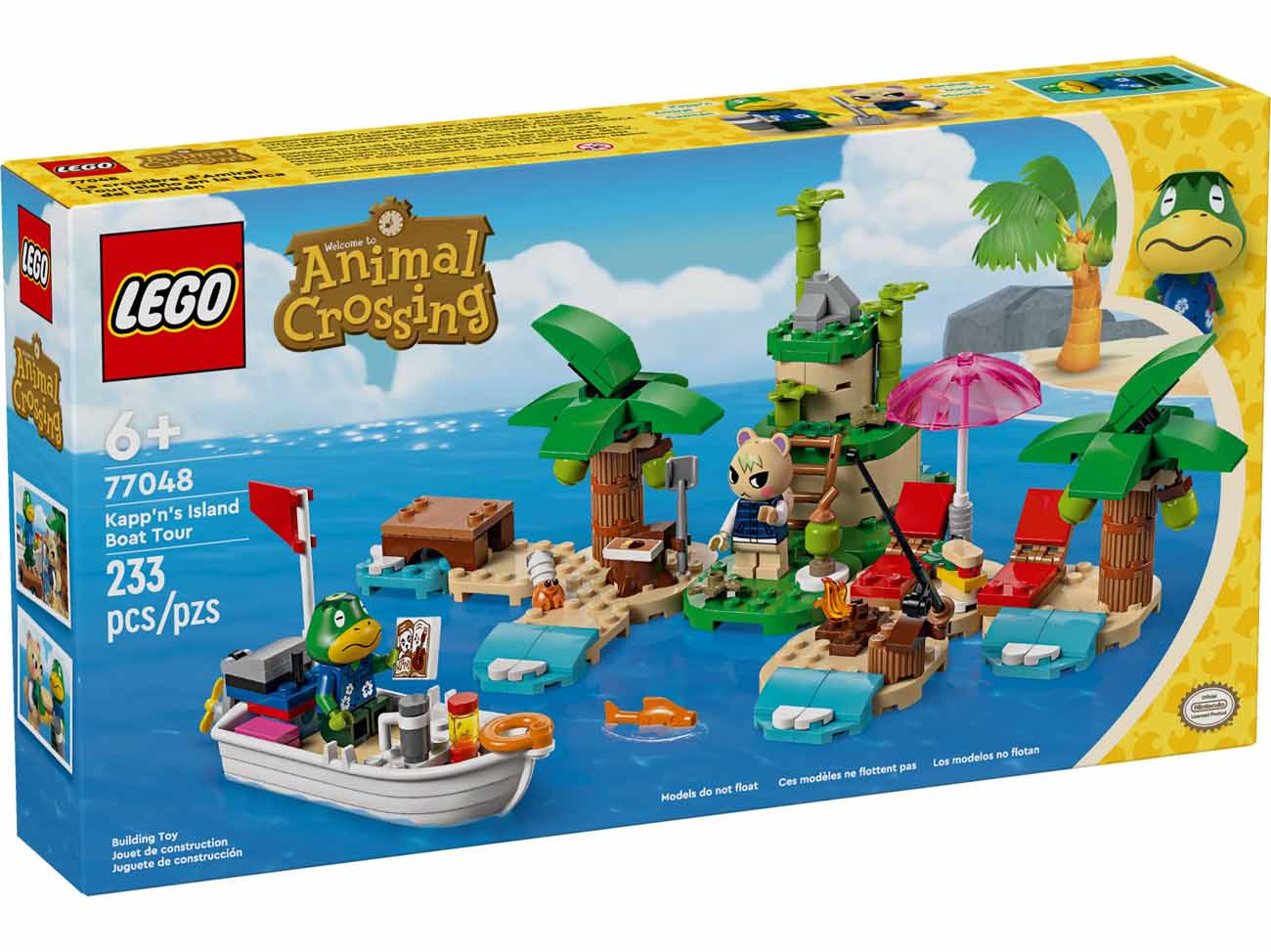 LEGO 77048 - LEGO ANIMAL CROSSING - Kapp'n's Island Boat Tour