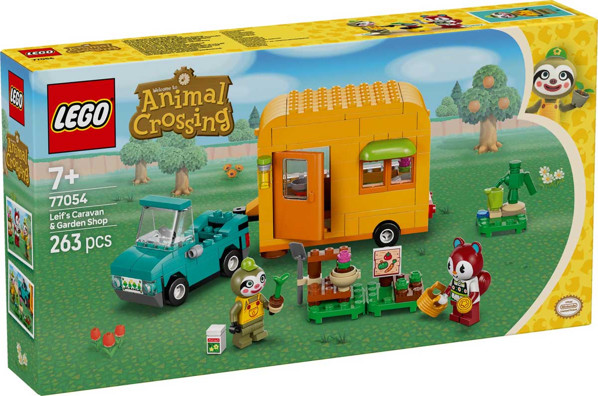 LEGO 77054 - LEGO ANIMAL CROSSING - Leif's Caravan & Garden Shop
