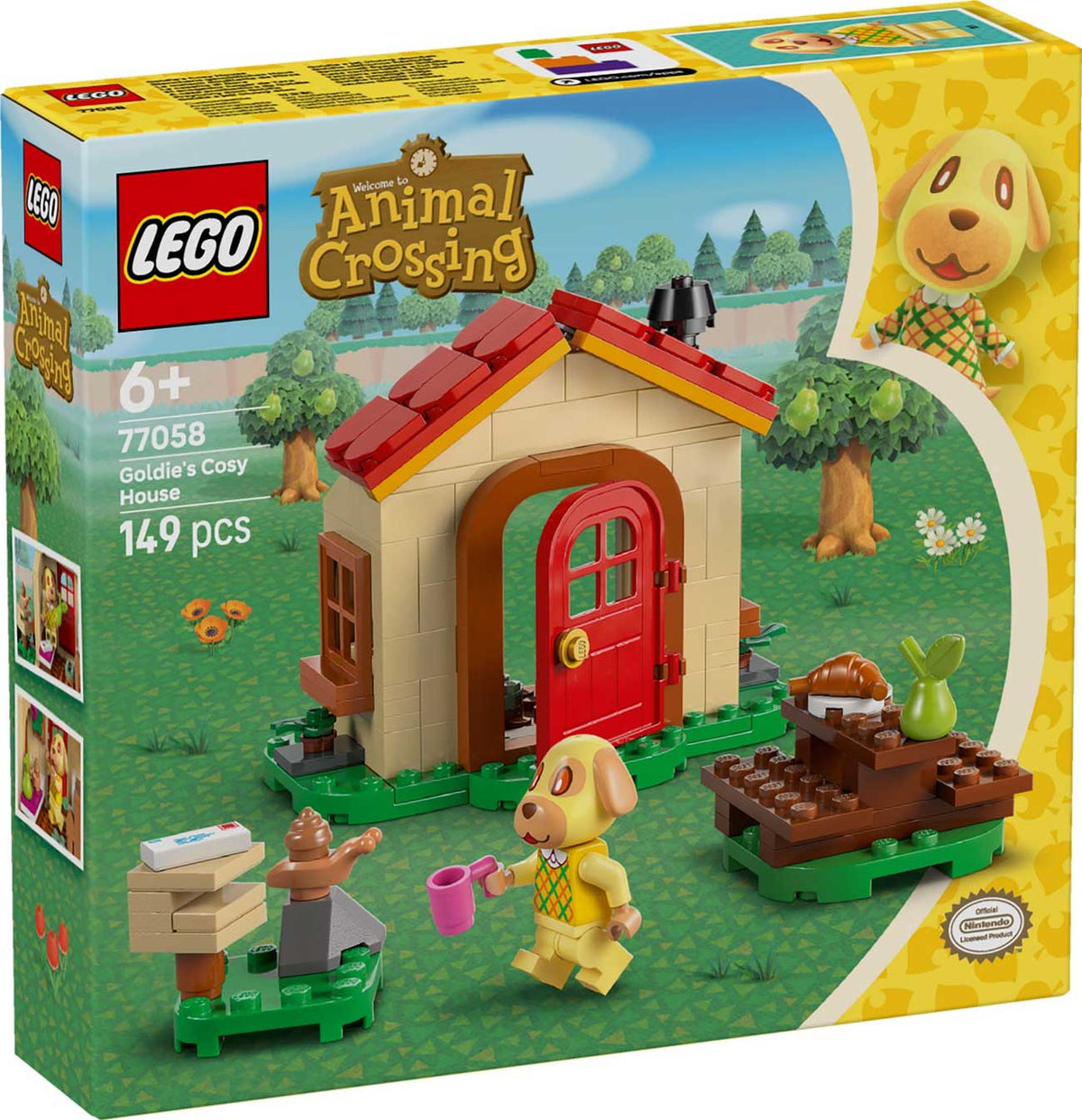 LEGO 77058 - LEGO ANIMAL CROSSING - Goldie's Cozy House