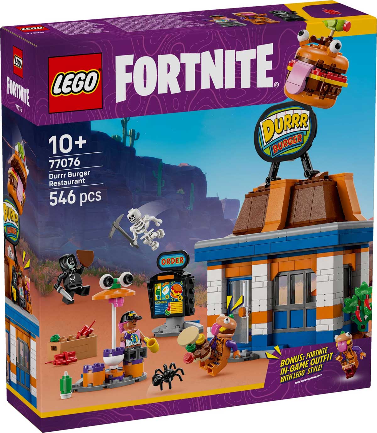 LEGO 77076 - LEGO FORTNITE - Durrr Burger Restaurant
