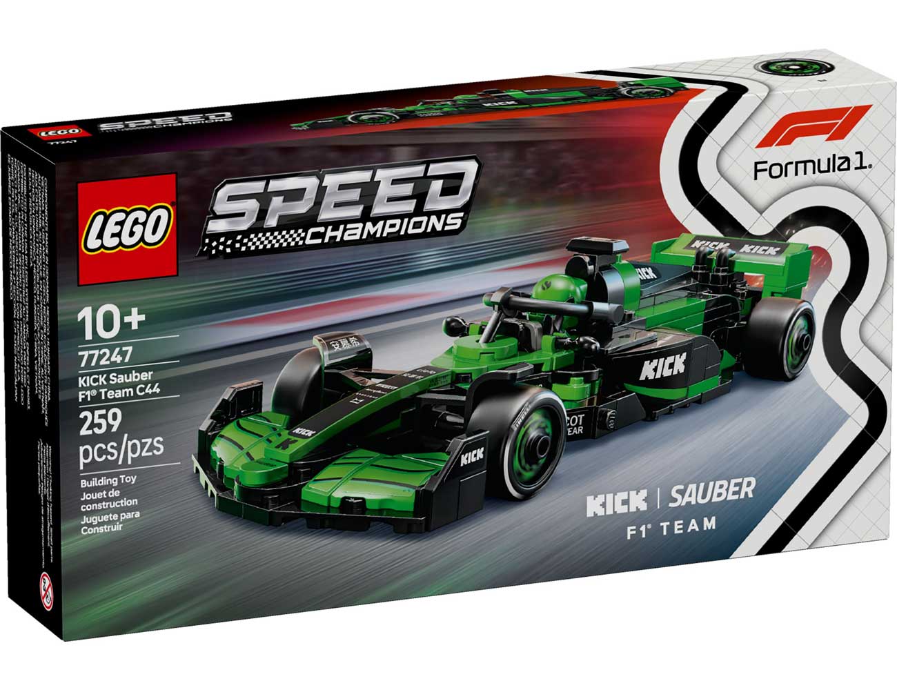 LEGO 77247 - LEGO SPEED CHAMPIONS - KICK Sauber F1® Team C44 Race Car