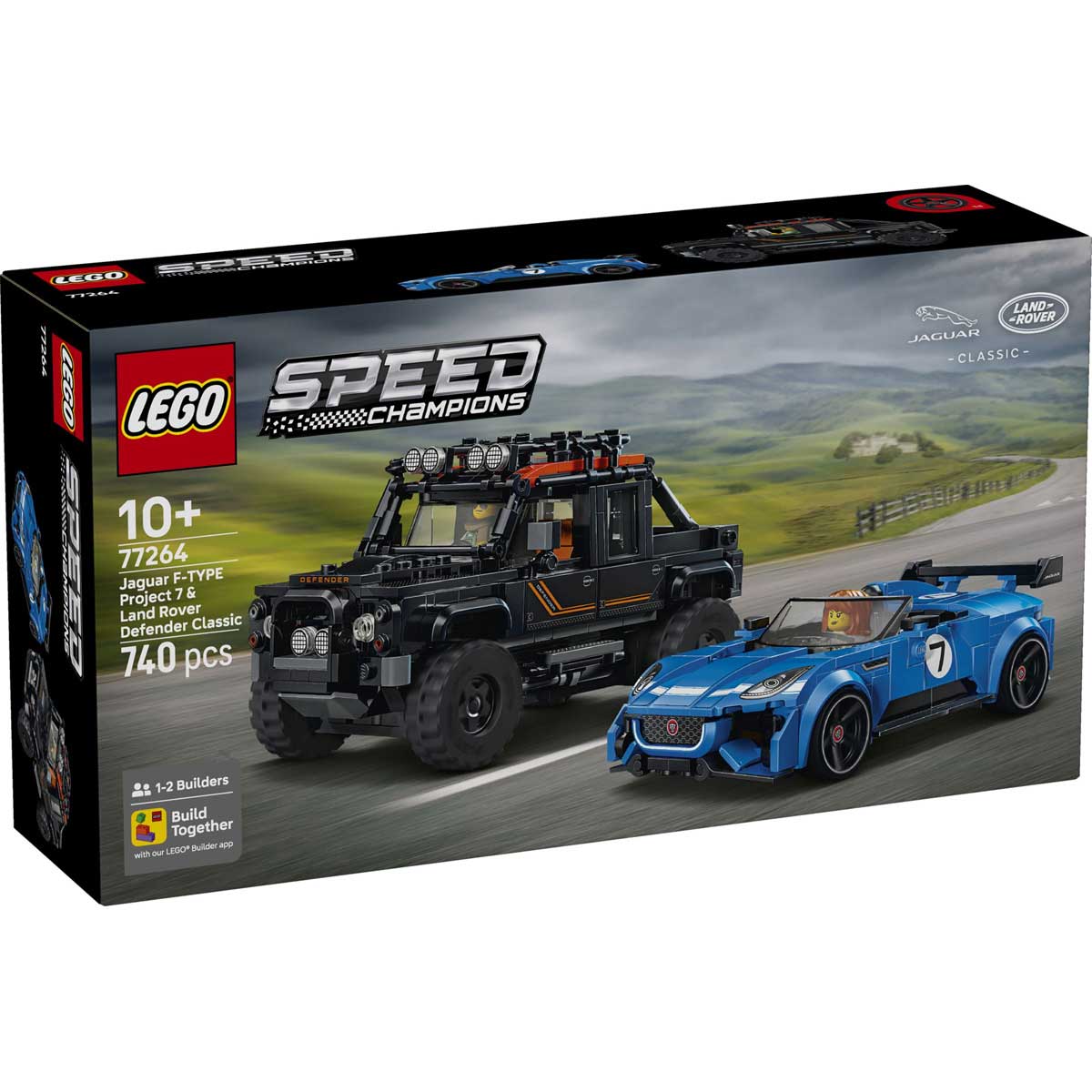 LEGO 77264 - LEGO SPEED CHAMPIONS - Jaguar Project 7 & Land Rover Defender