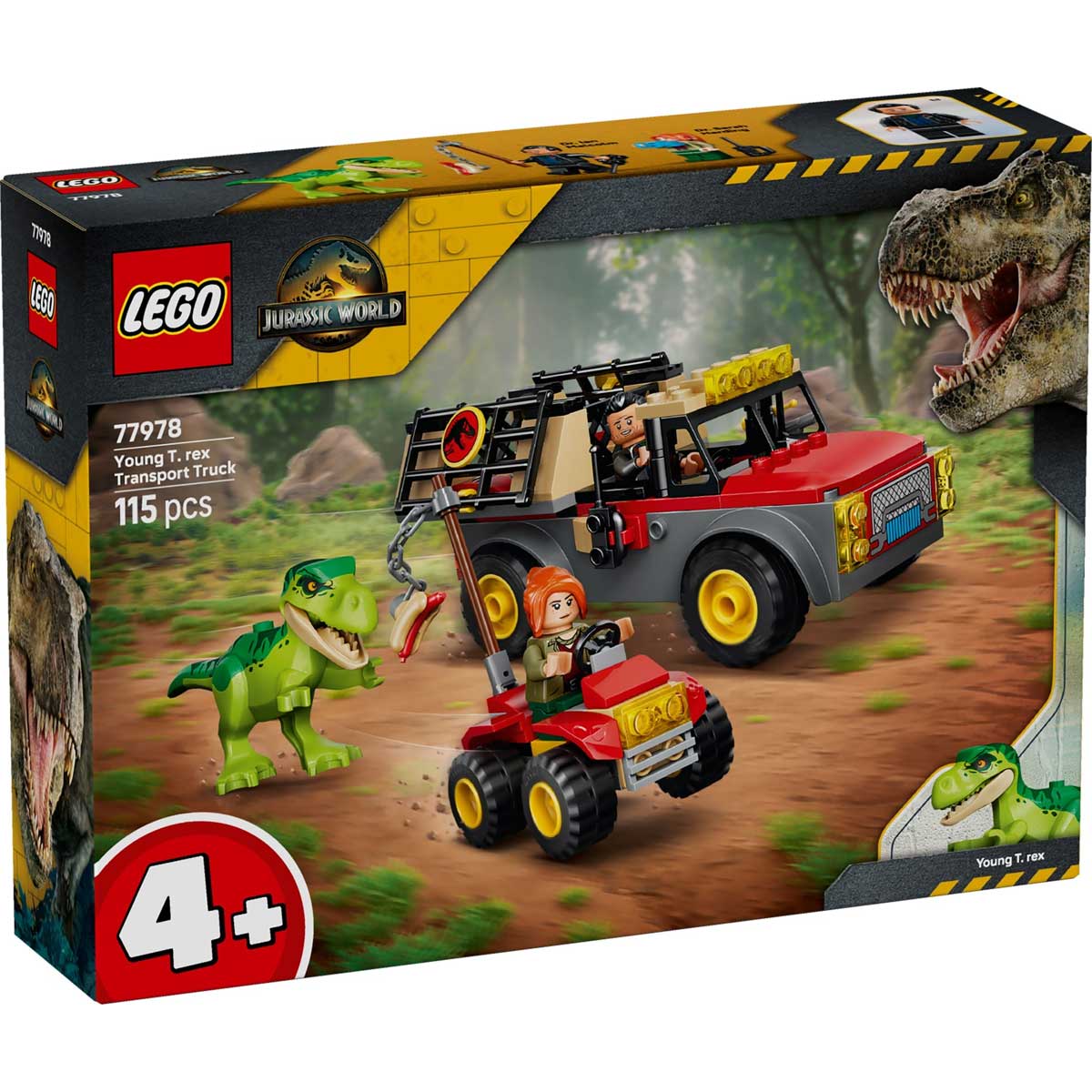LEGO 77978 - LEGO JURASSIC WORLD - Young T. rex Transport Truck