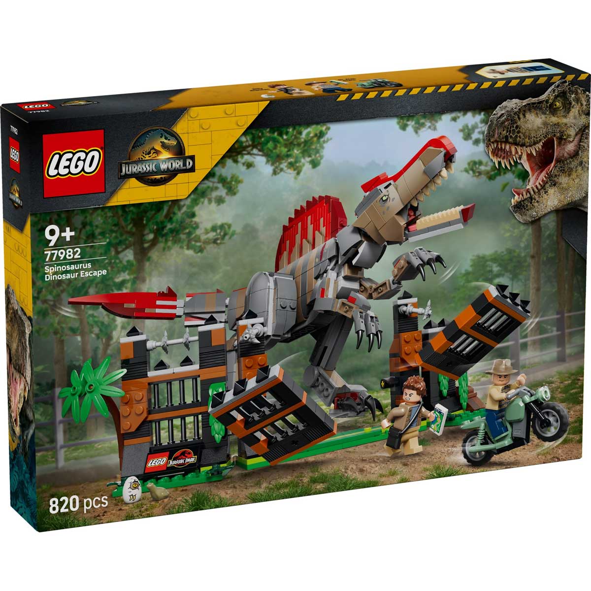 LEGO 77982 - LEGO JURASSIC WORLD - Spinosaurus Dinosaur Escape