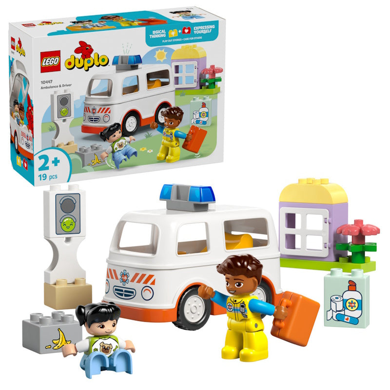 LEGO Duplo Ambulance & Driver 19τμχ