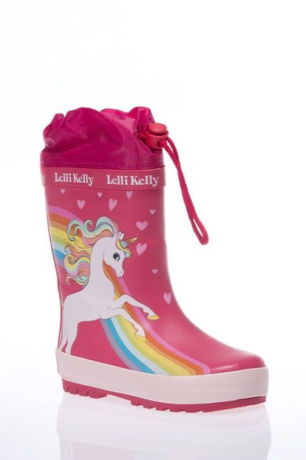 Lelli Kelly γαλότσες Unicorn φούξια