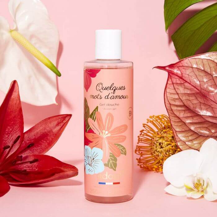 Shower Gel Quelques mots d'amour 250ml | Adopt