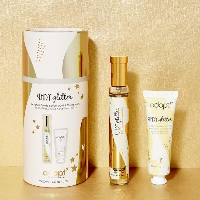 Lady Glitter Gift Box Eau De Parfum - Hand cream | Adopt