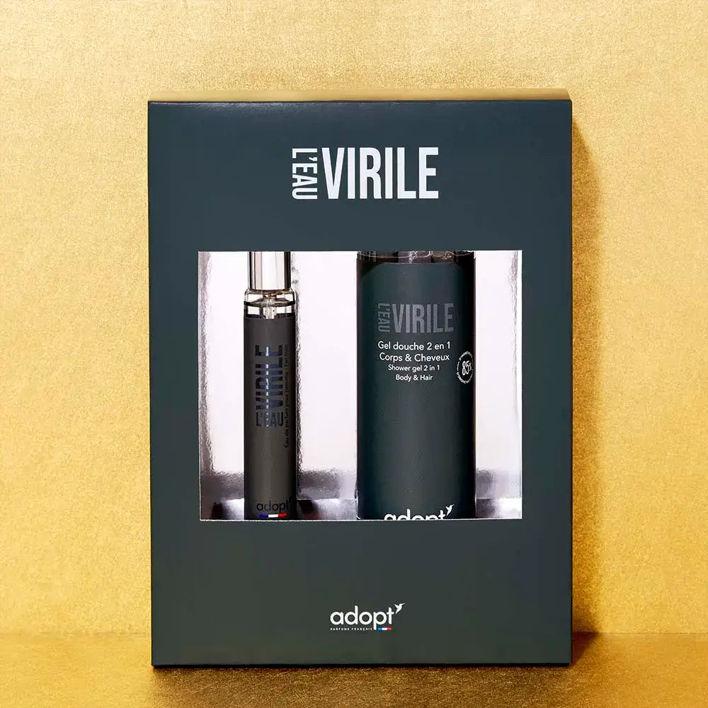 L' Eau Virile Gift Box Eau De Parfum 30ml - Shower Gel | Adopt