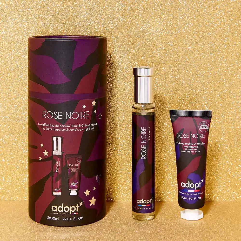 Rose Noire Gift Box Eau De Parfum - Hand cream | Adopt