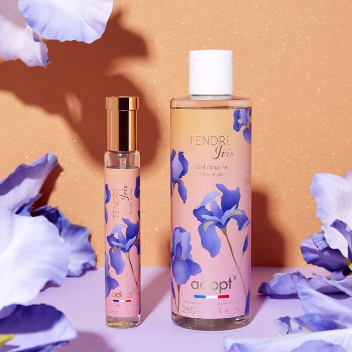 Tendre Iris Gift Box Eau De Parfum 30ml - Shower Gel | Adopt