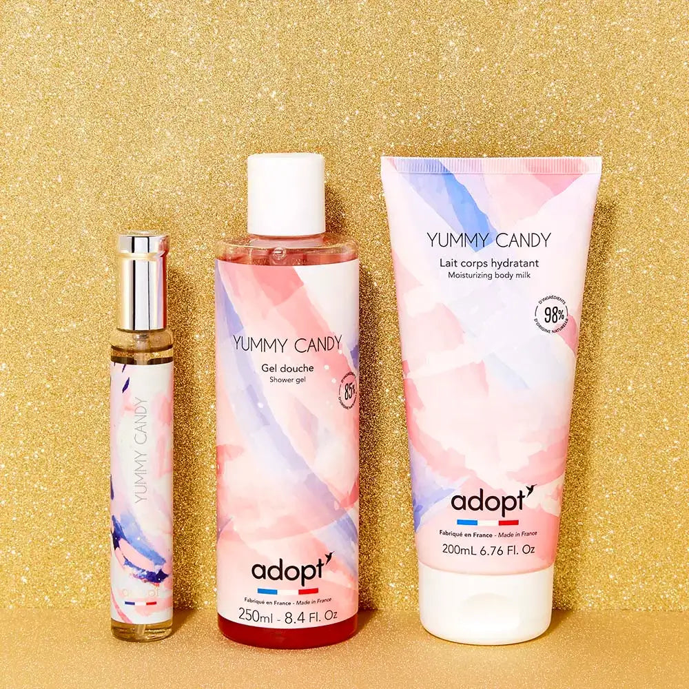 Yummy Candy Gift Box Eau De Parfum - Shower Gel - Body Milk | Adopt