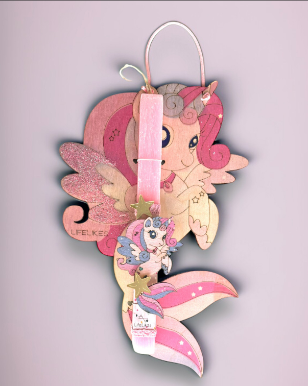 Lifelikes Λαμπάδα Magic Fairycorn 04.21.00.000.6458
