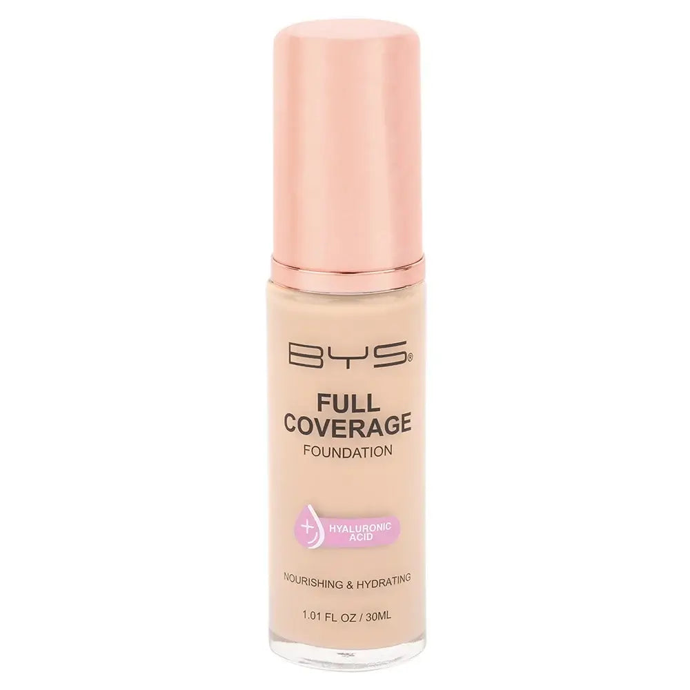 Full Coverage Matte Foundation – Mε Υαλουρονικό | BYS