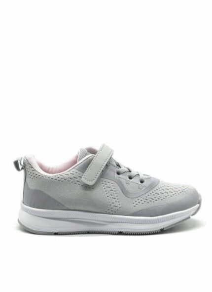 Lilly sneakers velcro γκρι