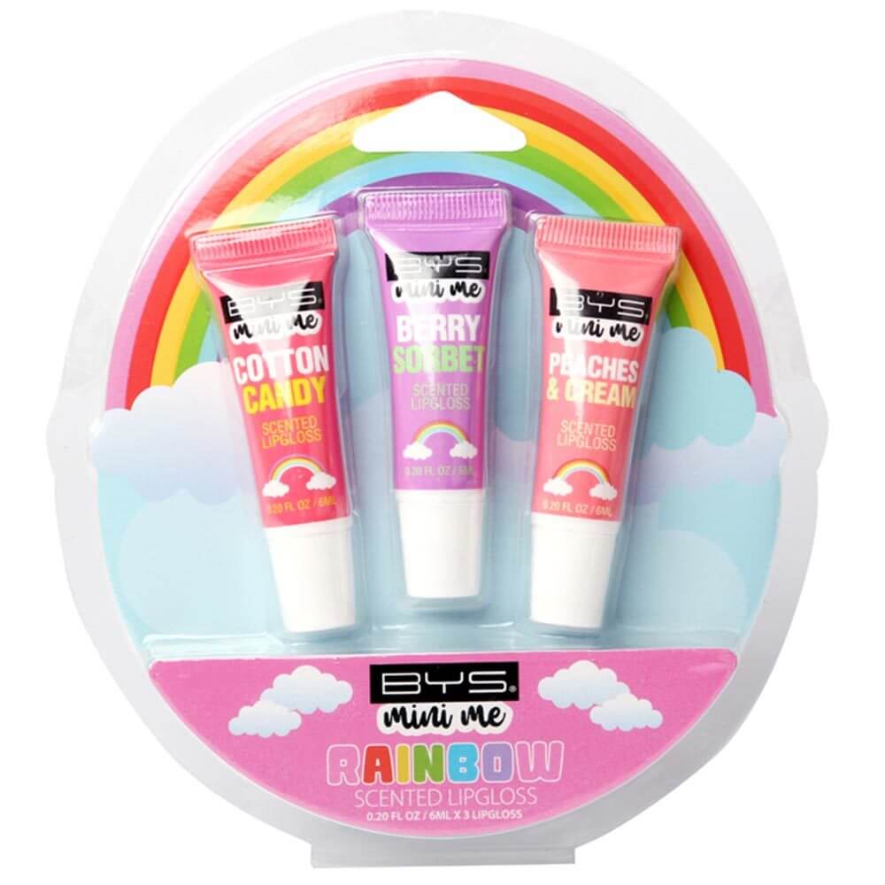 Lip Gloss x3 -Rainbows- Με Άρωμα | Mini Me