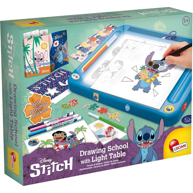 Lisciani Stitch Σχολή Ζωγραφικής με Φωτεινό Πίνακα