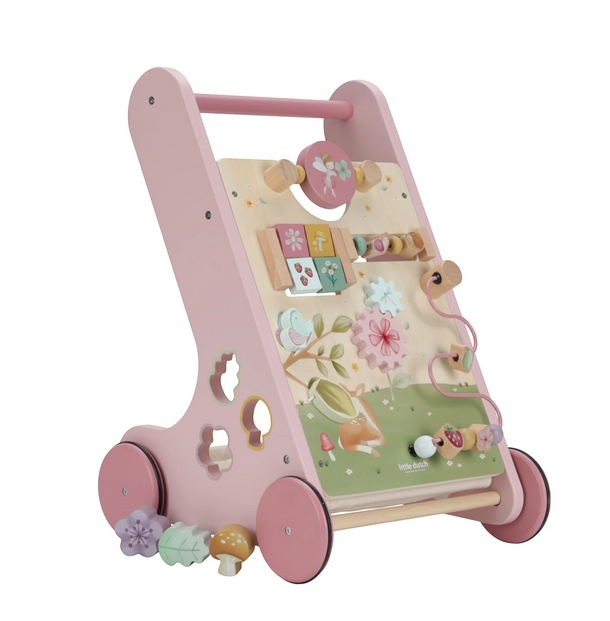 Little Dutch Καρότσι-περπατήστρα δραστηριοτήτων Fairy Garden FSC  LD7332