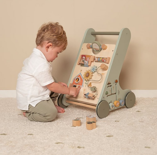 Little Dutch Καρότσι-περπατήστρα Babywalker Little Farm LD7132