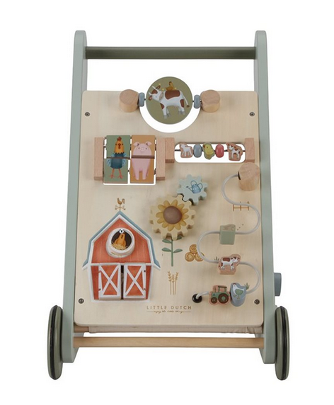 Little Dutch Καρότσι-περπατήστρα Babywalker Little Farm LD7132