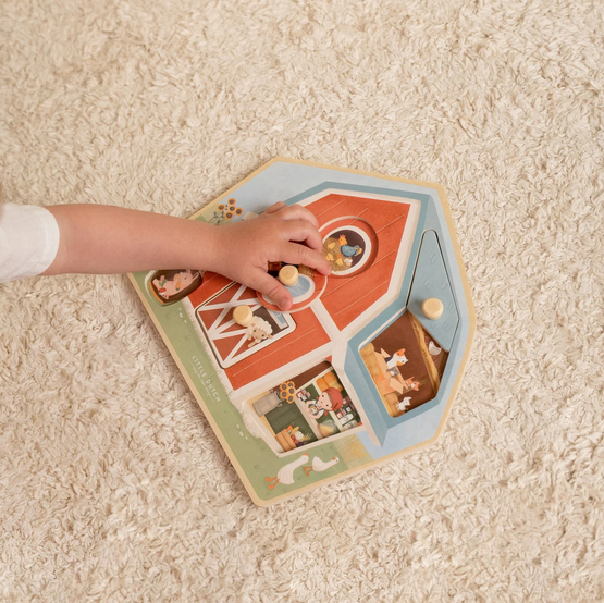 Little Dutch Ξύλινο παζλ Little Farm FSC LD7158