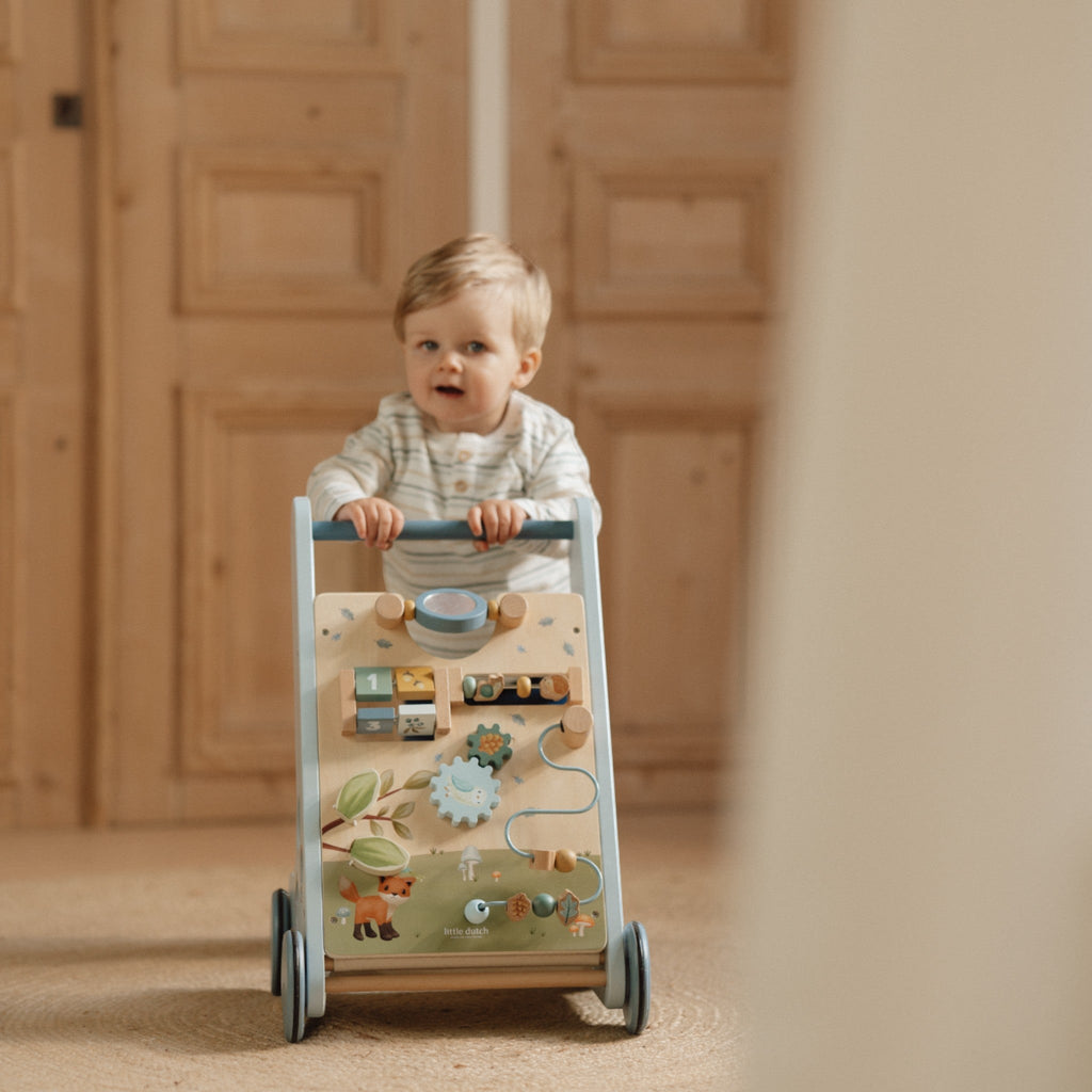 LITTLE DUTCH. Καρότσι-περπατήστρα δραστηριοτήτων Forest Friends FSC LD7232