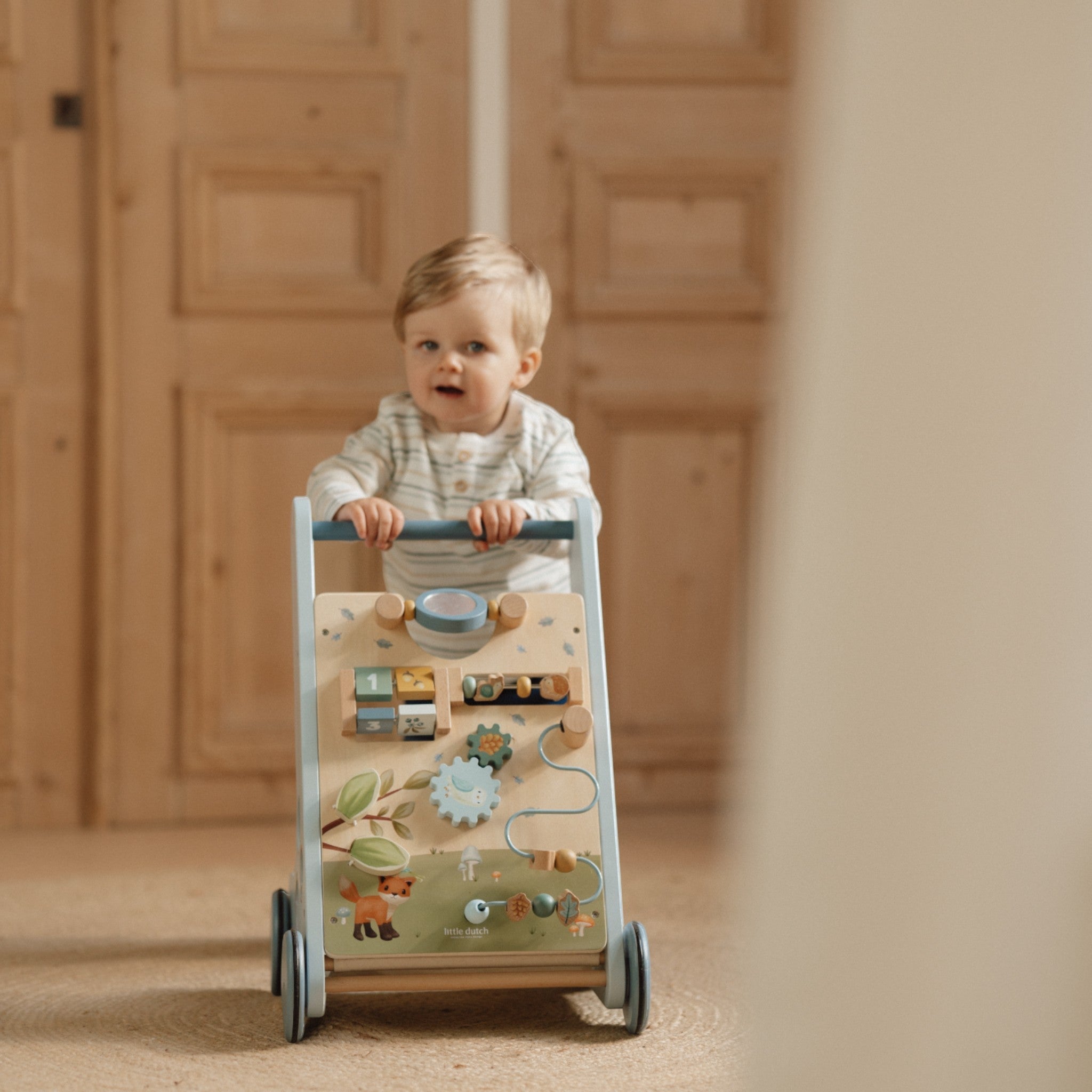 LITTLE DUTCH. Καρότσι-περπατήστρα δραστηριοτήτων Forest Friends FSC LD7232