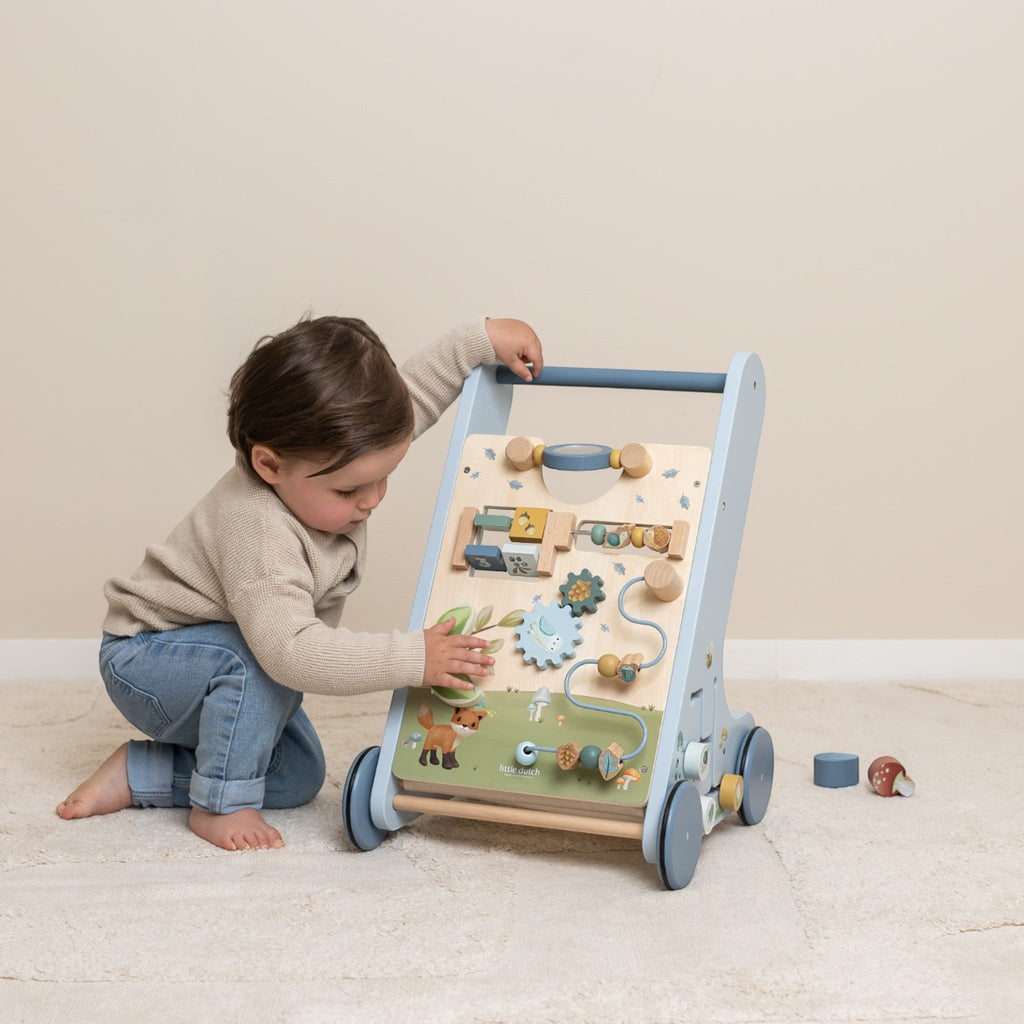 LITTLE DUTCH. Καρότσι-περπατήστρα δραστηριοτήτων Forest Friends FSC LD7232