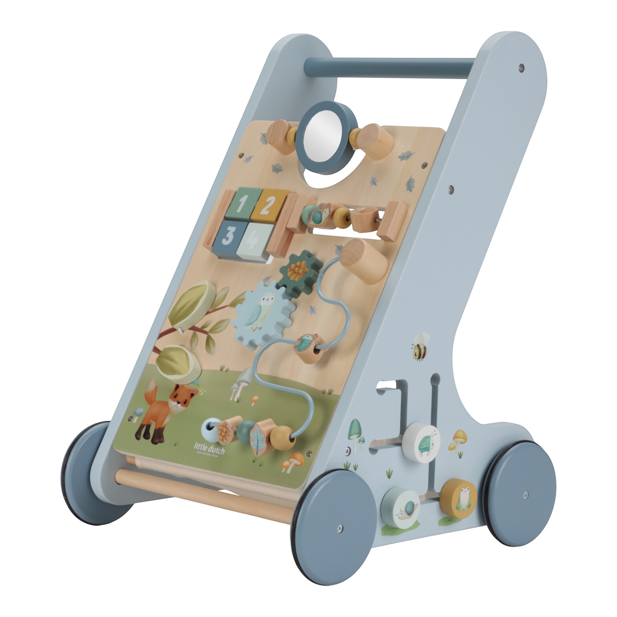 LITTLE DUTCH. Καρότσι-περπατήστρα δραστηριοτήτων Forest Friends FSC LD7232