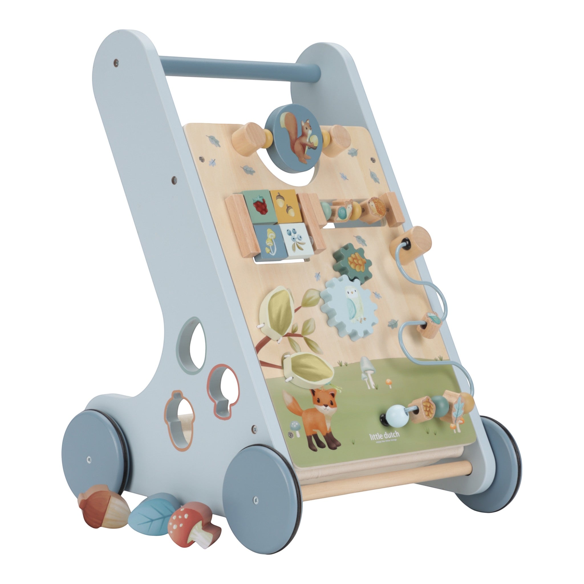 LITTLE DUTCH. Καρότσι-περπατήστρα δραστηριοτήτων Forest Friends FSC LD7232