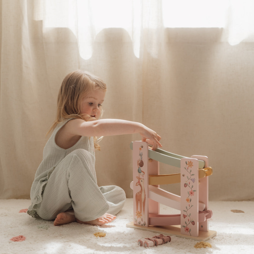 LITTLE DUTCH. Ξύλινη πίστα αγώνων με αυτοκινητάκια Fairy Garden FSC LD7355