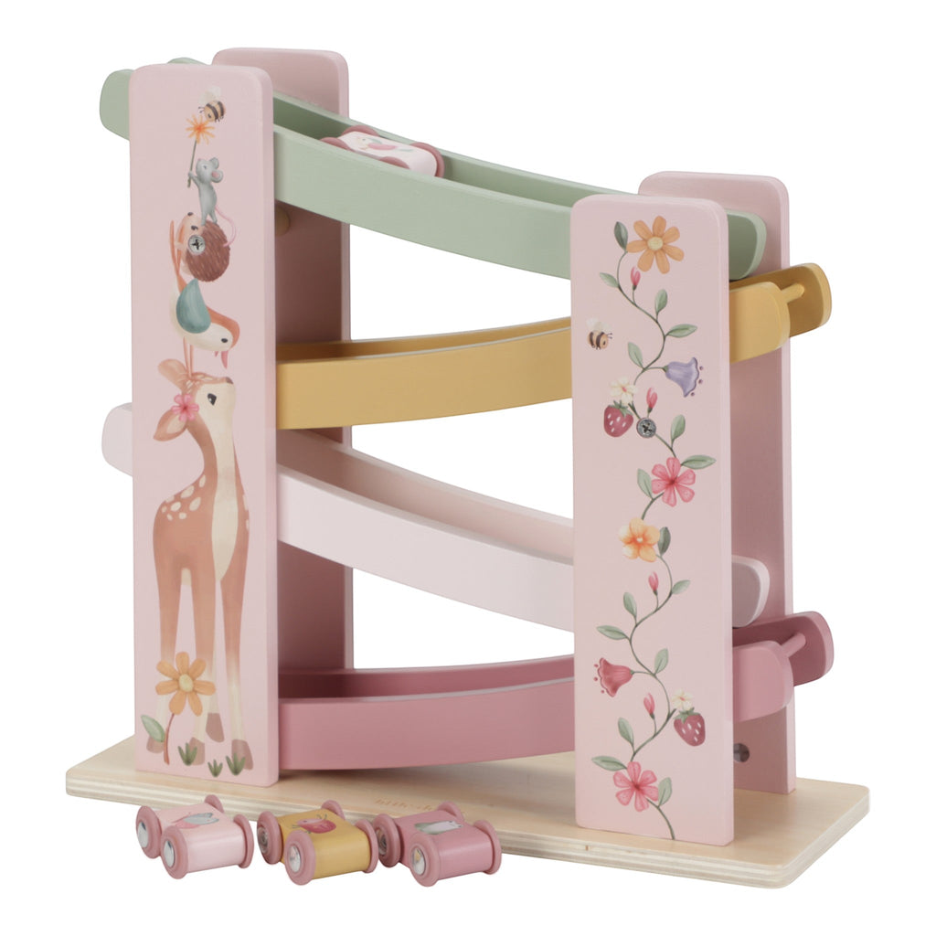 LITTLE DUTCH. Ξύλινη πίστα αγώνων με αυτοκινητάκια Fairy Garden FSC LD7355