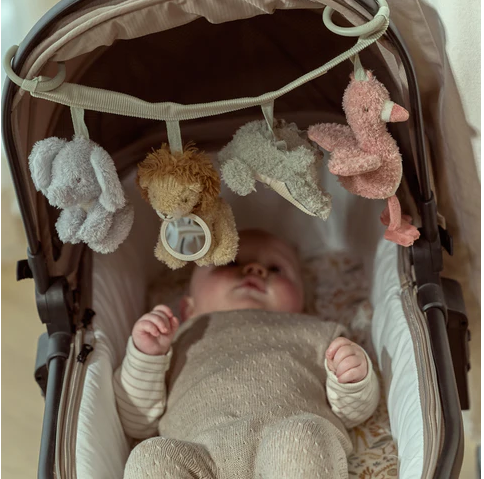 LITTLE DUTCH. Υφασμάτινη γιρλάντα για καρότσι Safari Friends GRS LD8311