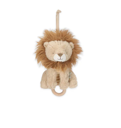 LITTLE DUTCH. Υφασμάτινο μουσικό λιονταράκι Safari Friends GRS LD8330