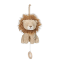 LITTLE DUTCH. Υφασμάτινο μουσικό λιονταράκι Safari Friends GRS LD8330