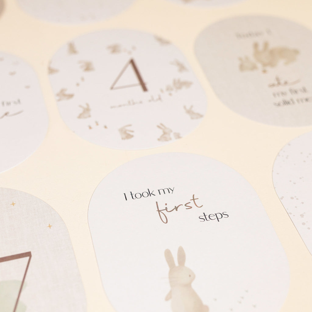 LITTLE DUTCH. Αναμνηστικές κάρτες - Milestone Cards Baby Bunny