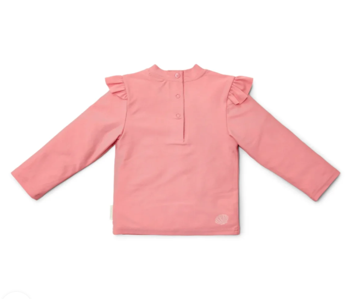 LITTLE DUTCH. Μπλουζάκι μακρυμάνικο με προστασία UV Ocean Treasures Rouge - Νο 86/92