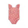 LITTLE DUTCH. Ολόσωμο μαγιό με βολάν Ocean Treasures Pink - Νο 98/104