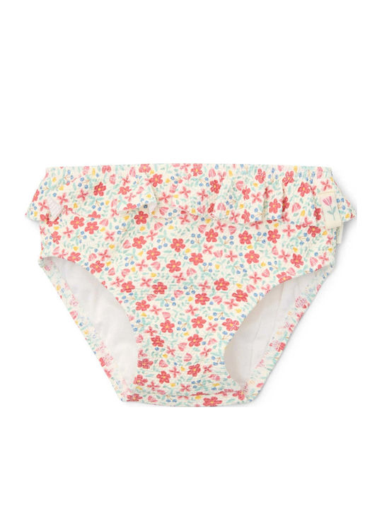 LITTLE DUTCH. Παιδικό μαγιό μπικίνι με βολάν Sunny Flowers Multi-colour - Νο 74/80