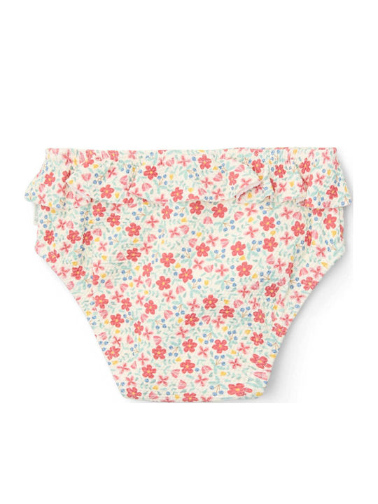 LITTLE DUTCH. Παιδικό μαγιό μπικίνι με βολάν Sunny Flowers Multi-colour - Νο 74/80