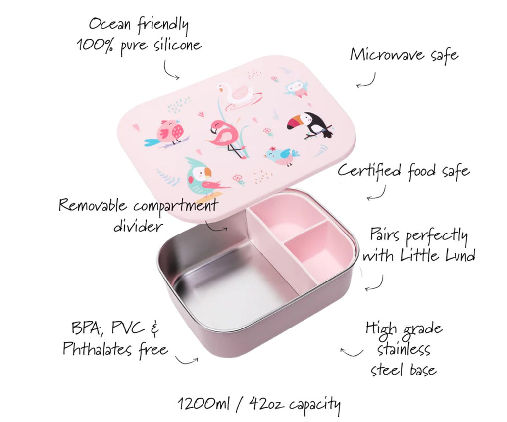 Little Lund Lunch Box 1200ml – Birds 105.00226