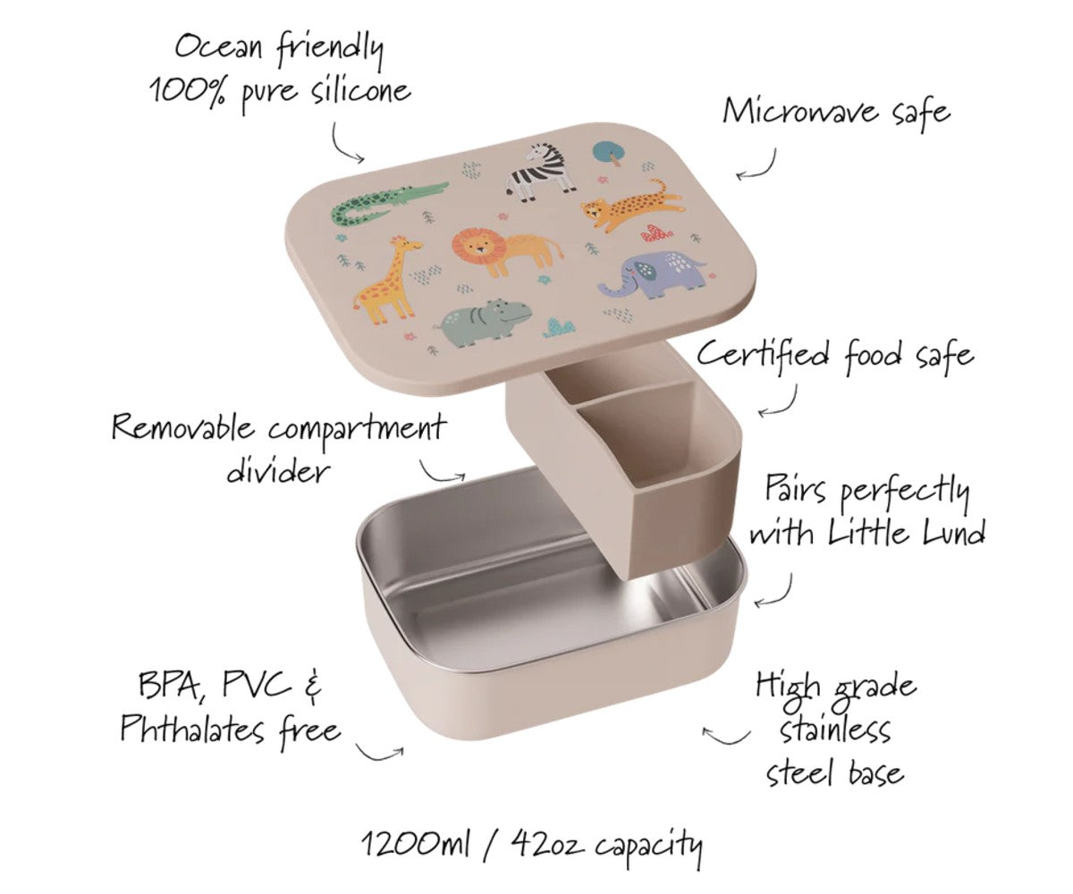 Little Lund Lunch Box 1200ml – Safari 105.00223