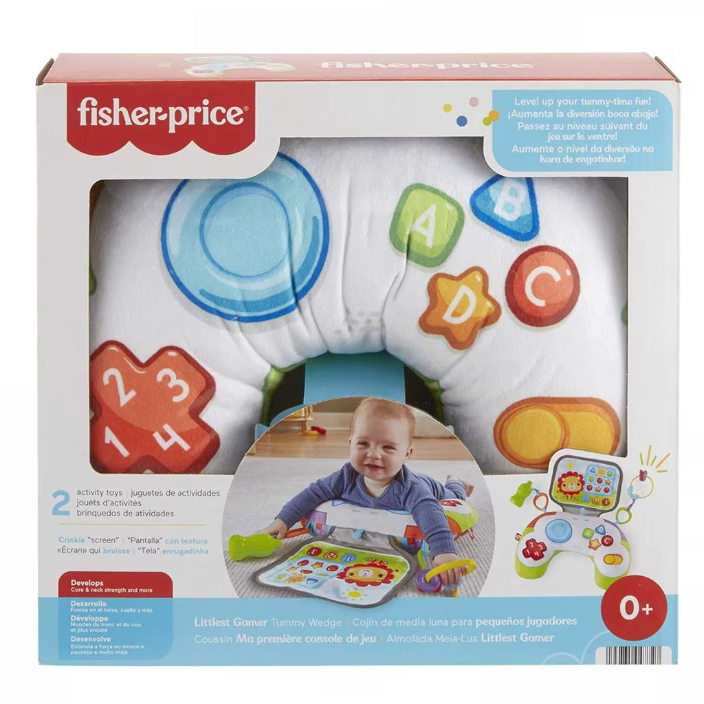 Mattel Littlest Gamer Tummy Μαξιλαράκι Δραστηριοτήτων με Κονσόλα Παιχνιδιού HGB89